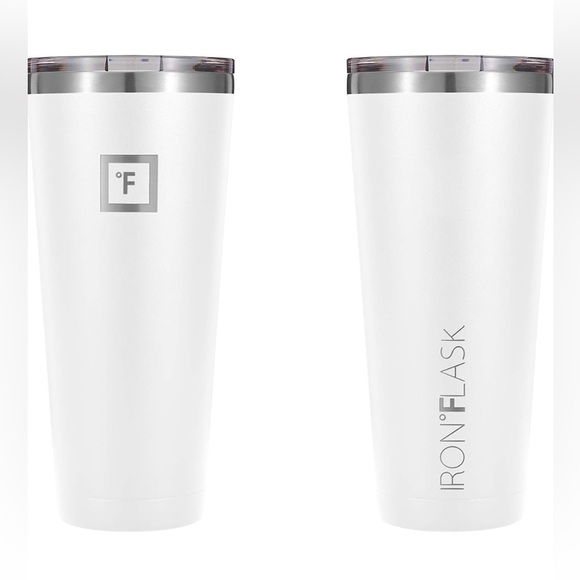 Iron Flask | Classic Tumbler | Winter White, 24oz NWT - Picture 3 of 12